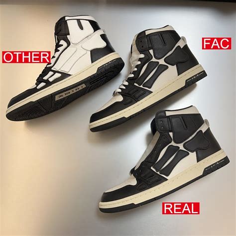 amiri shoes real vs fake